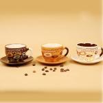 Coffee Cups With Plate Set F..