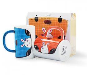 Cute Bunny Handbag Shape Cup