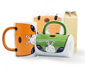 Cute Bunny Handbag Shape Cup 02