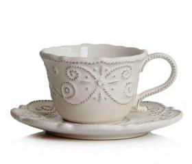 Classic Embossment Tea Cup