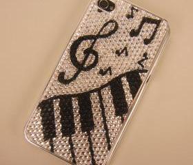 Black and White Music Fun Case for iPhone 4/4S